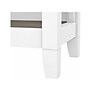 Bush Furniture Key West 66"H 5-Shelf Bookcase with Adjustable Shelves, Shiplap Gray/Pure White Laminated Wood, 2/Set (KWS046G2W)~#|#~sp109850902_sc7