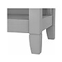 Bush Furniture Key West 66"H 5-Shelf Bookcase with Adjustable Shelves, Cape Cod Gray Laminated Wood, 2/Set (KWS046CG)~#|#~sp109850917_sc7
