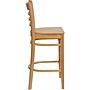 Flash Furniture HERCULES Series Traditional Wood Ladder Back Restaurant Barstool, Natural Wood (XUW05BARNAT)~#|#~sp109851955_sc7