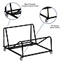 Flash Furniture High Density Stack Chair Dolly, Black (RUT188DOLLY)~#|#~sp109852415_sc7