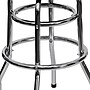 Flash Furniture Bruno Traditional Metal Double Ring Barstool without Back, Black (XUD100)~#|#~sp109852968_sc7