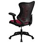 Flash Furniture Kale Ergonomic Mesh Swivel High Back Executive Office Chair, Burgundy (BLZP806BY)~#|#~sp109854826_sc7