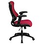 Flash Furniture Kale Ergonomic Mesh Swivel High Back Executive Office Chair, Burgundy (BLZP806BY)~#|#~sp109854828_sc7