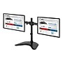 SIIG Articulated Freestanding Dual Monitor Desk Stand - 13"-27" Mounting kit, Up to 27", Black (CE-MT1U12-S1)~#|#~sp109936239_sc7