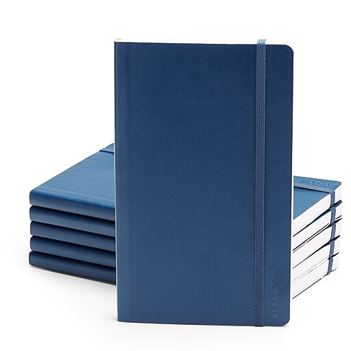 Poppin Professional Notebooks, 5" x 8.25", College Ruled, 96 Sheets