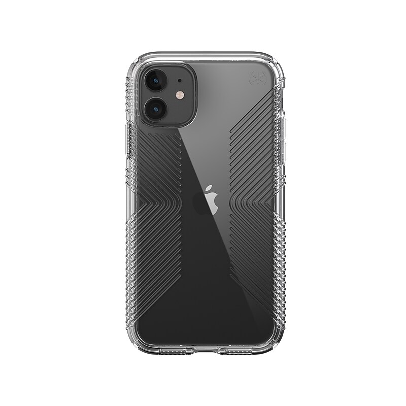Speck Presidio Perfect-Clear with Grips Case for iPhone 11 (138544-5085) image 1