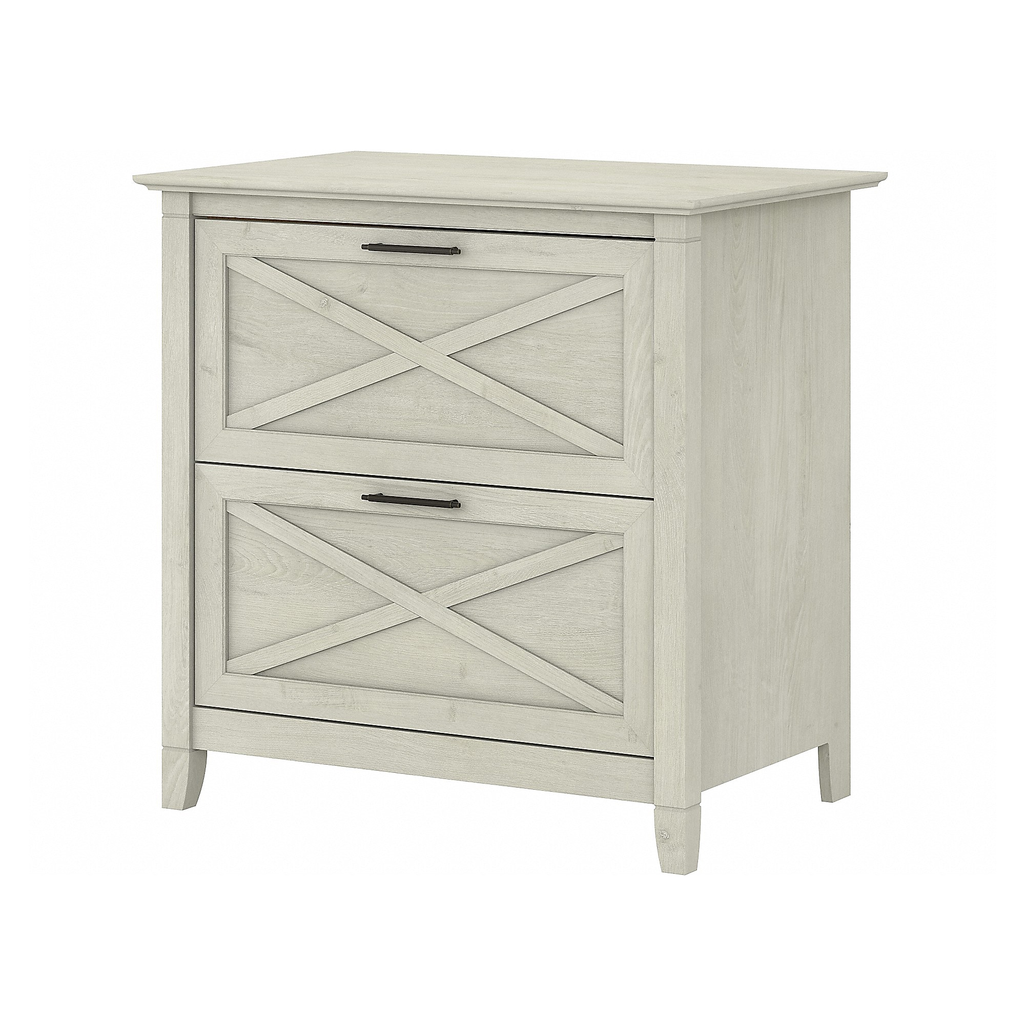 Bush Furniture Key West 2-Drawer Lateral File Cabinet, Letter/Legal, Linen White Oak, 30″ (KWF130LW-03) Sansujyuku sansujyuku.com