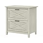 Bush Furniture Key West 2-Drawer Lateral File Cabinet, Letter/Legal, Linen White Oak, 30" (KWF130LW-03)~#|#~sp109940248_sc7
