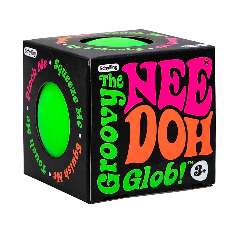 Schylling NeeDoh The Groovy Glob Stress Ball, Assorted Colors (NDXX) image 1