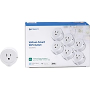 ETEKCITY Voltson Smart Wi-Fi Outlet Plug, 6/Pack (EDESSPECSUS0025)