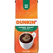 Dunkin' Decaf Ground Coffee, Medium Roast (00048)