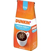 Dunkin' French Vanilla Ground Coffee, 12 oz. Bag (SMU00047)