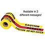Barricade Tape - "Caution", 3" x 1,000', Yellow, 4 Rolls/Carton (T968CCC)~#|#~sp110467013_sc7