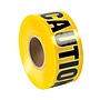 Barricade Tape - "Caution", 3" x 1,000', Yellow, 4 Rolls/Carton (T968CCC)~#|#~sp110467060_sc7