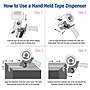 Tape Logic Heavy-Duty Carton Sealing Tape Dispenser, 4" (TDHD4)~#|#~sp110467092_sc7