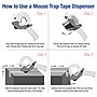 Tape Logic™ 3" Mouse Trap Carton Sealing Tape Dispenser (TDEC3)~#|#~sp110467288_sc7