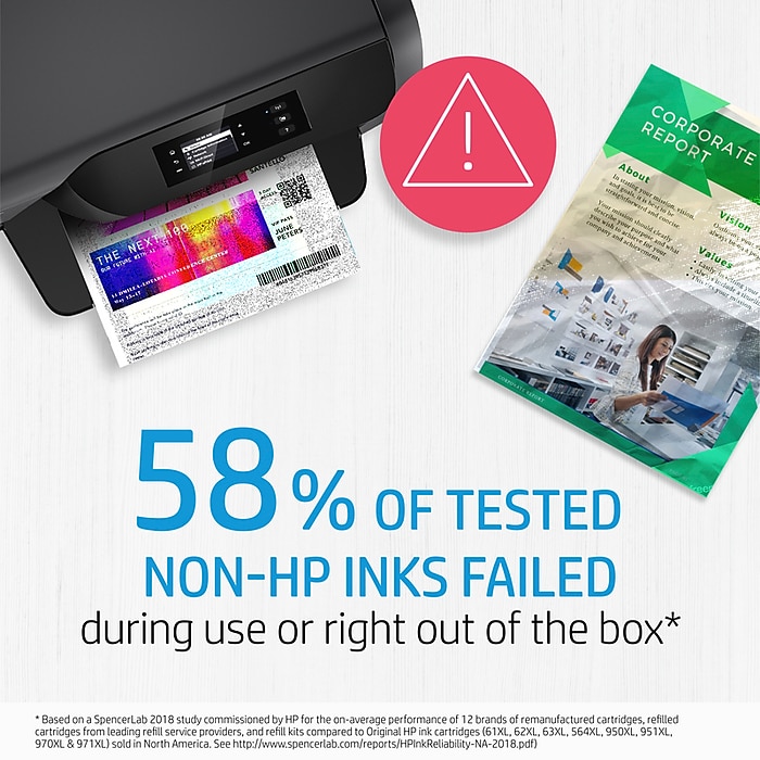 HP 64XL Black/Tri-Color High Yield Ink Cartridge, 2/Pack HP 64XL Black/Tri-Color High Yield Ink Cartridge, 2/Pack