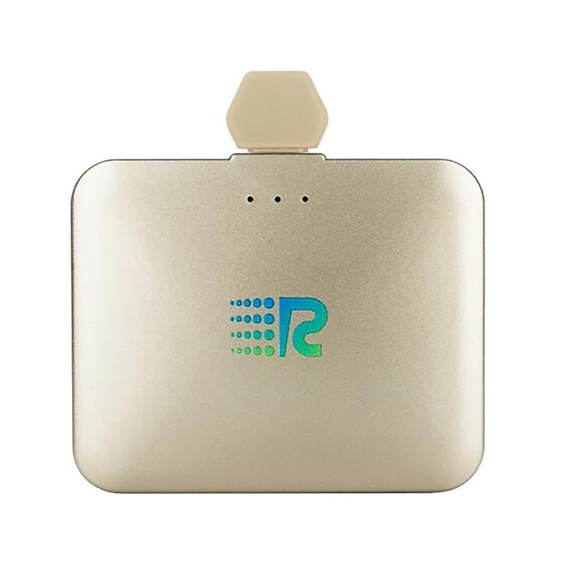 Rush Charge Max Lightning Power Bank for iPhone/iPad/iPad Touch, 3600mAh, Gold (L-RC36-G1-GOLD) image 1