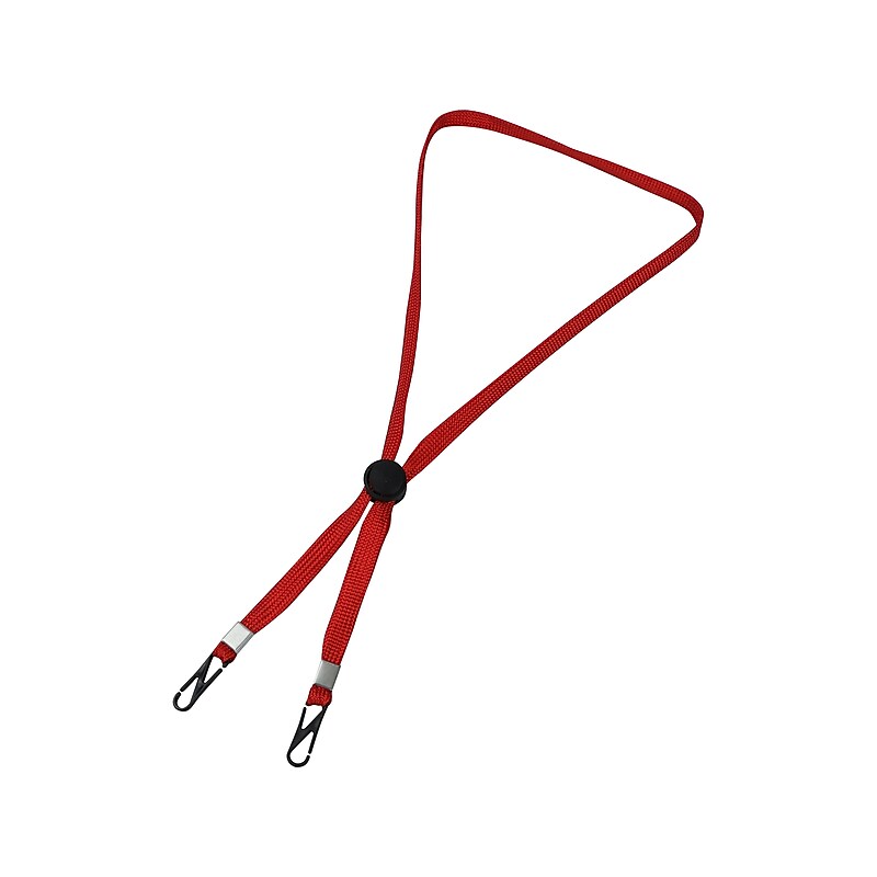 Cliq-It Lanyard, Red, Each (CL61312RD) image 1