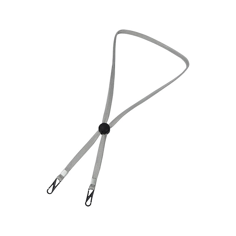 Cliq-It Lanyard, Gray, Each (CL61312GY) image 1