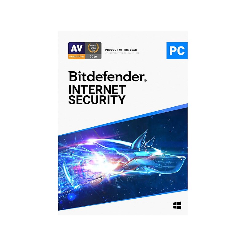 Bitdefender Internet Security for 3 Devices, Windows, Download (IS01ZZCSN1203LEN) image 1