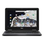 Dell Chromebook 11 3000 3100 11.6u0022 Touchscreen Rugged 2 in 1 Chromebook - HD - 1366 x 768 - Intel Celeron N4020 Dual-core (2 Core) - 4 GB RAM - 32 GB Flash Memory - Gray