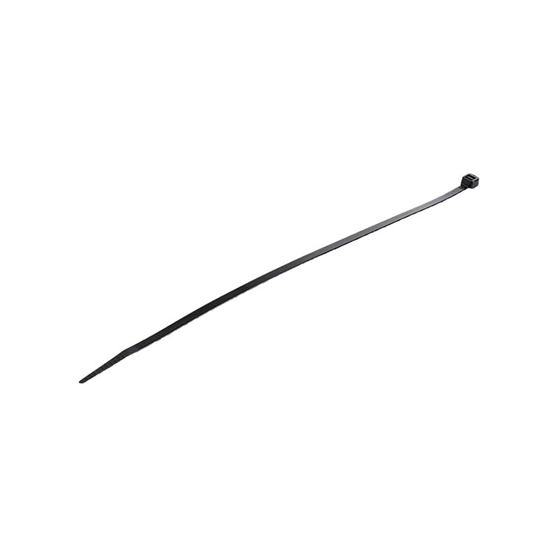 StarTech 100 Pack 10" Cable Ties - Black Extra Large Nylon/Plastic Zip Adjustable Network Wraps UL TAA Nylon Tie (CBMZT10B) image 1