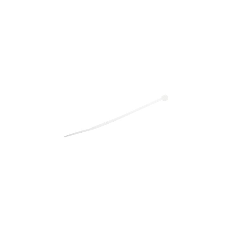 StarTech 1000 Pack 4" Cable Ties - White Small Nylon/Plastic Zip Adjustable Network Wraps UL TAA Nylon Tie (CBMZT4NK) image 1