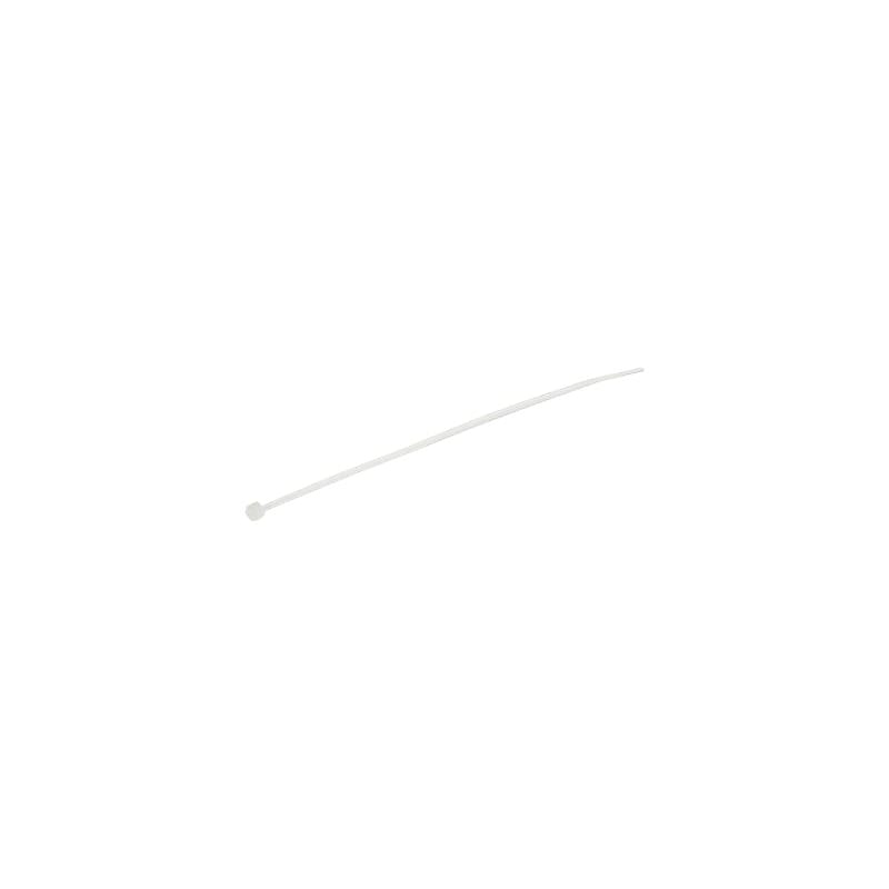 StarTech 1000 Pack 6" Cable Ties - White Medium Nylon/Plastic Zip Adjustable Network Wraps UL TAA Nylon Tie (CBMZT6NK) image 1