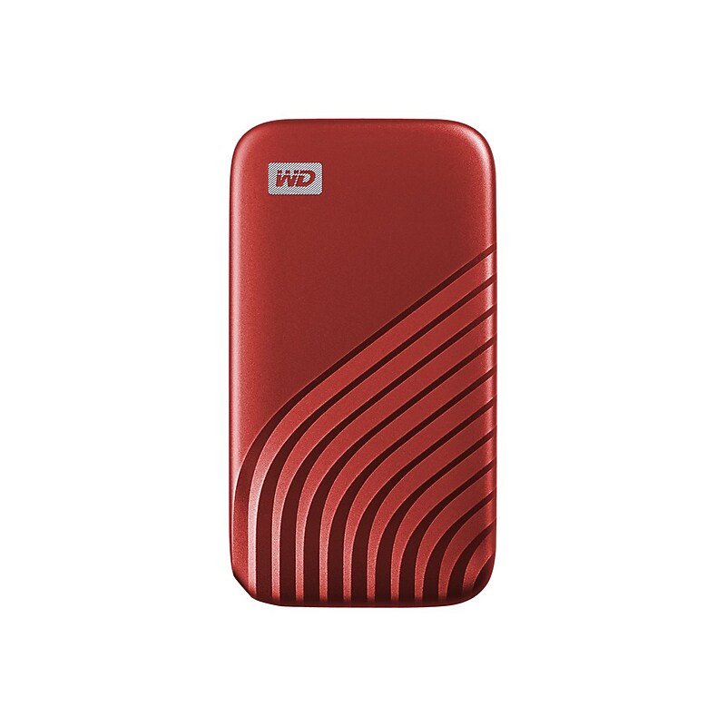 WD My Passport SSD BAGF0010BRD WDBAGF0010BRD-WESN 1TB USB 3.2 Gen 2 External Solid State Drive image 1