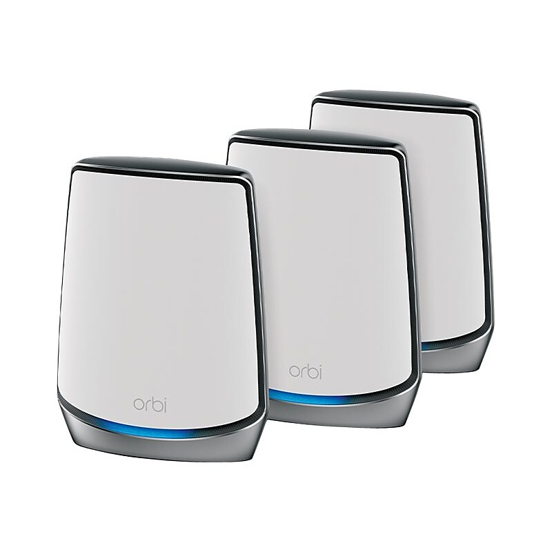 Netgear Orbi AX6000 Tri Band Router, White (RBK853-100NAS) image 1