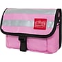 Manhattan Portage Wards Island Fabric Water Resistant Messenger Bag, Pink (1120 PNK)~#|#~sp110644593_sc7