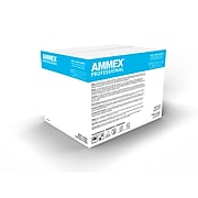 Ammex VPF Powder Free Vinyl Exam Gloves, Latex Free, Medium, 100 Gloves/Box, 10 Boxes/Carton (VPF64100-CC)
