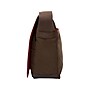 Token Sheridan Nylon Contemporary Messenger Bag, Dark Brown (TK-4576Z-WN DBR)~#|#~sp110896767_sc7