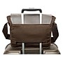 Token Sheridan Nylon Contemporary Messenger Bag, Dark Brown (TK-4576Z-WN DBR)~#|#~sp110896769_sc7