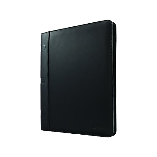 Samsonite Leather Business Leather Padfolio, Black (1164681041) Staples