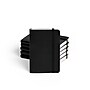Poppin Professional Notebooks, 3.5" x 5.5", College Ruled, 96 Sheets, Black, 25/Set (104141)~#|#~sp110976454_sc7