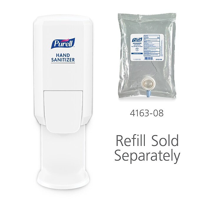 PURELL CS Wall Mounted Hand Sanitizer Dispenser, White (4121-06