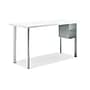HON Coze 42"W Desk w/U-Storage, Designer White and Silver (HONRPL2442DWP6S)~#|#~sp110977329_sc7