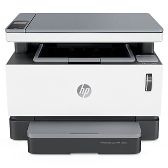 HP Neverstop 1202w Wireless Black & White All-in-One Laser Cartridge-Free Tank Printer (5HG92A)
