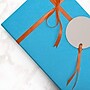 JAM Paper Wrapping Paper, 25 Sq. Ft, Matte Peacock Blue (170128191)~#|#~sp110983676_sc7