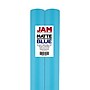 JAM Paper Wrapping Paper, 25 Sq. ft. x 30", Matte Bright Blue/Peacock Blue, 2/Pack (170128191A)~#|#~sp110991491_sc7