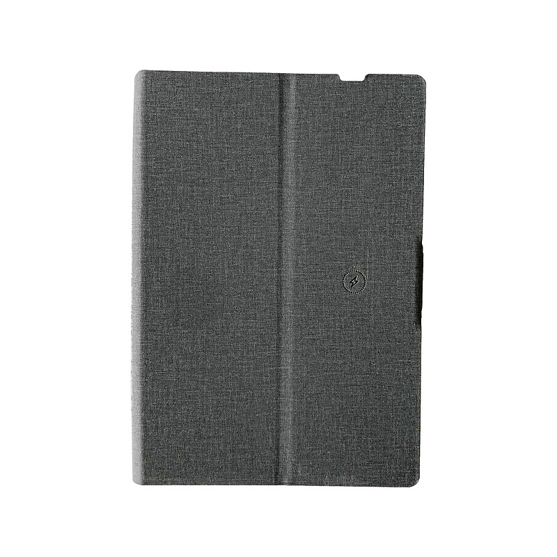 Nicci Wireless Charging Notebook, Gray (CBM3931-GRY) image 1