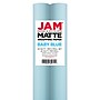 JAM Paper Wrapping Paper, 25 Sq. ft. x 30", Matte Light Baby Blue/Pool Blue, 2/Pack (170128192A)~#|#~sp110991740_sc7