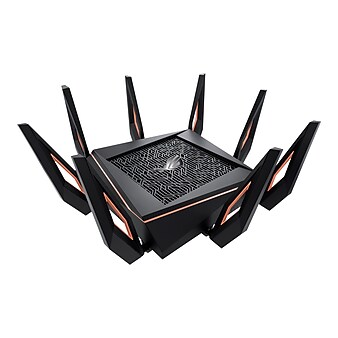 Asus ROG Rapture AX11000 Dual Band MU-MIMO Gaming Router, Black/Gold (GT-AX11000)