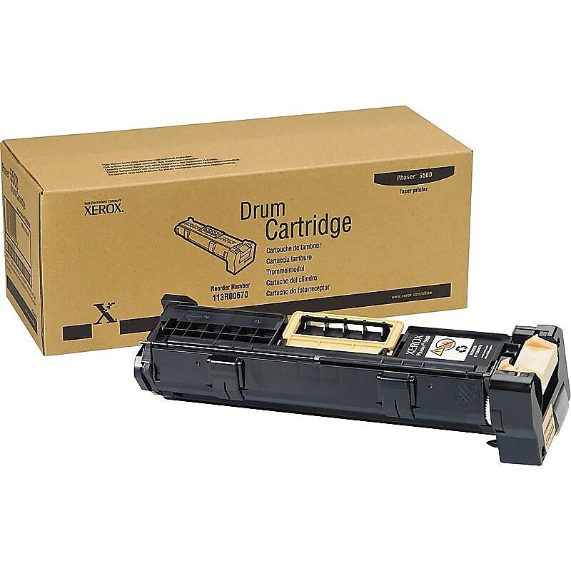 Xerox 113R00670 Black Standard Yield Drum Unit image 1