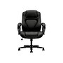 HON High-Back Chair, Fixed Arms, Black Vinyl (BSXVL402EN11)~#|#~sp111086341_sc7