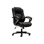 HON High-Back Chair, Fixed Arms, Black Vinyl (BSXVL402EN11)~#|#~sp111086342_sc7