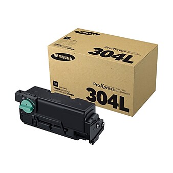 HP 304L Black Toner Cartridge for Samsung MLT-D304L (SV037), Samsung-branded printer supplies are now HP-branded