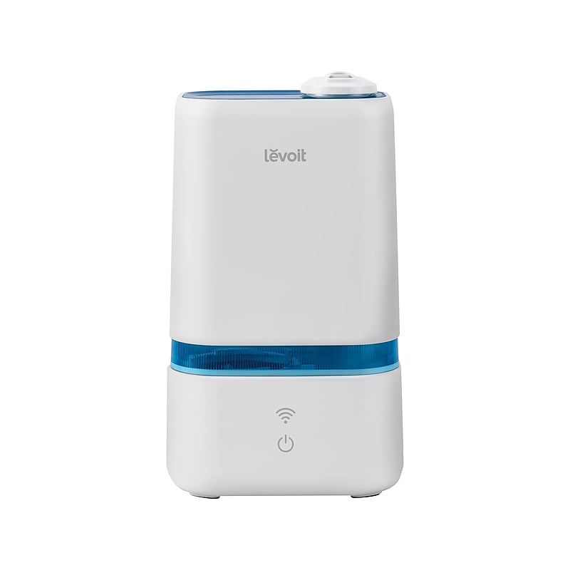 Levoit Humidifii Smart Ultrasonic Cool Mist Console Humidifier, 1.25-Gallon, For Rooms 370 sq. ft., White (HEAPHULVSUS0030) image 1